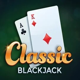 Classic Blackjack logo by Red Tiger Gaming Spinogrino Casino