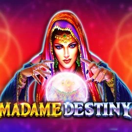 Madame Destiny online game logo by Pragmatic Play on spinogrinoo.co.nl