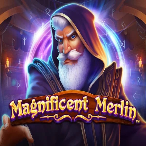Magnificent Merlin game by Greentube – logo hosted on Spinogrino Casino