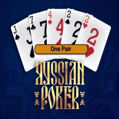 Russian Poker game by OneTouch Games – logo hosted on Spinogrino Casino