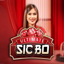 Ultimate Sic Bo slot icon by Ezugi, available at Spinogrino Casino